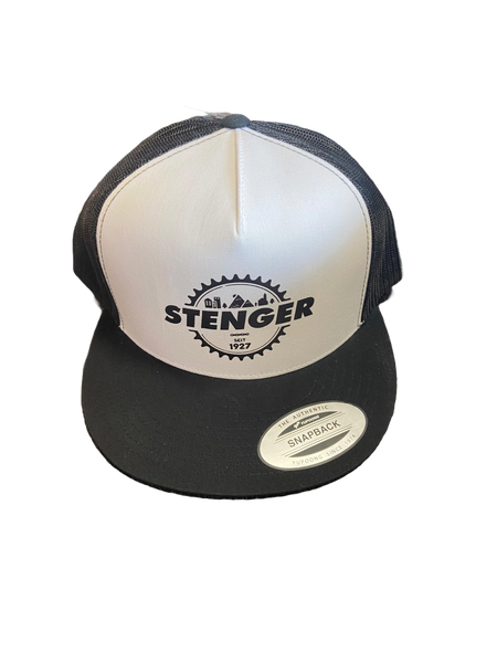 Stenger Classic Trucker Hat Black/White