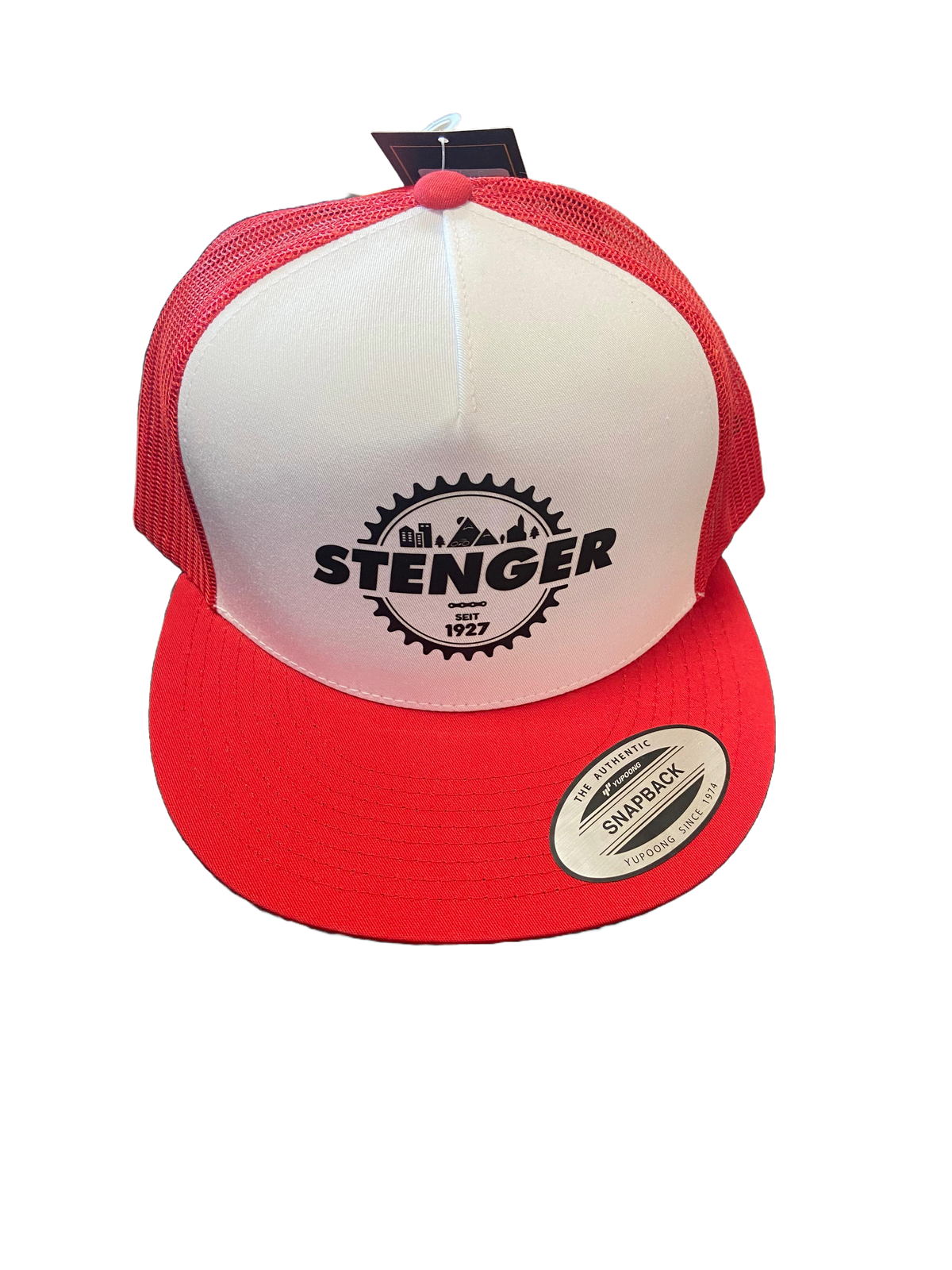 Stenger Classic Trucker Hat White/Red